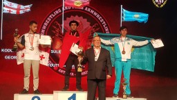 Акмолинец завоевал «бронзу» Чемпионата мира по армрестлингу в Турции