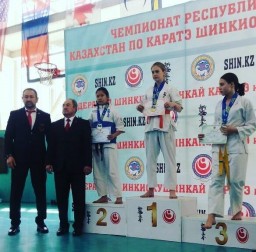 Акмолинская каратистка стала чемпионом Казахстана
