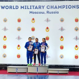 Спортсменка из Степногорска завоевала «серебро» чемпионата мира по спортивной борьбе в Москве