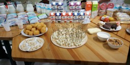 В Кокшетау представили новую молочную продукцию
