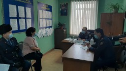 Главный акмолинский полицейский посетил Целиноградский и Коргалжынский районы