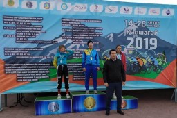 Акмолинская велосипедистка стала чемпионкой Казахстана по маунтинбайку