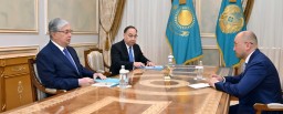 Токаев принял вновь назначенного посла Казахстана в России Даурена Абаева