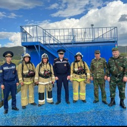 Современные технологии используются для тренировок пожарных в Акмолинской области