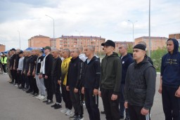 30 новобранцев с Акмолинской области отправились служить в воинскую часть 28237 МЧС РК