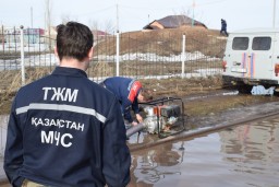 В пяти регионах Акмолинской области снята угроза паводка