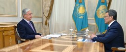 Глава государства принял акима Северо-Казахстанской области Гауеза Нурмухамбетова
