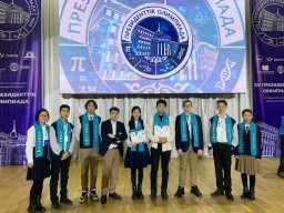 Акмолинские школьники вошли в состав призеров  XV Президентской олимпиады