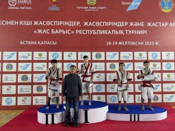 Акмолинский палуан выиграл республиканский турнир «Жас барыс»