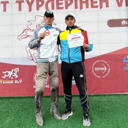 Акмолинец завоевал бронзу на фестивале национальных видов спорта
