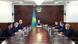​А. Мамин провел заседание Штаба по реализации Дорожной карты партии «Nur Otan»