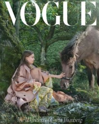 Экоактивистка Грета Тунберг снялась для обложки журнала Vogue Scandinavia