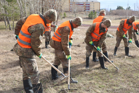 ​Аккольцы объединились ради чистоты в рамках программы &laquo;Таза Қазақстан&raquo;