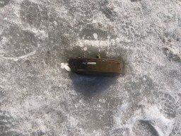​На озере Копа обнаружена противотанковая мина. Она оказалась учебной