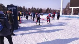 ​Соревнования по лыжным гонкам состоялись в Акмолинской области