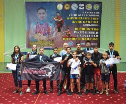 Акмолинские ушуисты завоевали 9 медалей на Первенстве РК