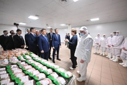 Мәулен Әшімбаев «Бота-2015» және «Макинск құс фабрикасының» қызметімен танысты