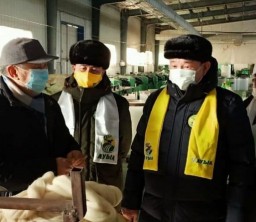 Представители партии «Ауыл» посетили завод «Шымкент Кашемир»