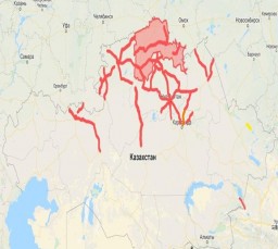 В Акмолинской области из-за метели закрыты дороги, в том числе в направлении столицы