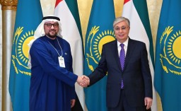 Токаев встретился с главным исполнительным директором компании Masdar Мухаммедом Аль-Рамахи