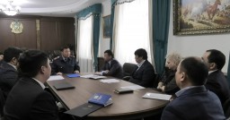Транспортные полицейские и представители АО «НК «ҚТЖ» провели рабочую встречу