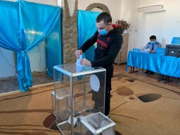 Следственно-арестованные ДУИС по Акмолинской области приняли участие в голосовании