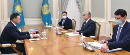 Токаев принял председателя правления Евразийского банка развития Николая Подгузова
