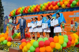 В Кокшетау прошло празднование Дня спорта Казахстана