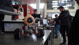 Акмолинские школьники показали спасателям разработанную робототехнику, помогающую при ЧС