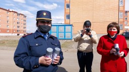 Акция "Нет наркотикам" прошла в микрорайоне Сарыарка в Кокшетау