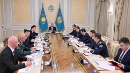 Токаев провел заседание Совета Безопасности