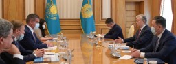 Касым-Жомарт Токаев принял руководителей ряда швейцарских компаний Касым-Жомарт Токаев принял руководителей ряда швейцарских компаний