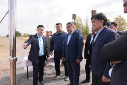 ​Реконструкция Нуринского группового водопровода проводится в Акмолинской области​