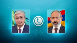Токаев созвонился с Премьер-министром Армении Николом Пашиняном
