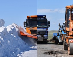 Казахавтодор готовит дороги к зиме