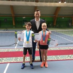 Акмолинские теннисисты стали чемпионами детского турнира в Астане