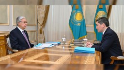 Глава государства Касым-Жомарт Токаев принял Премьер-Министра Олжаса Бектенова