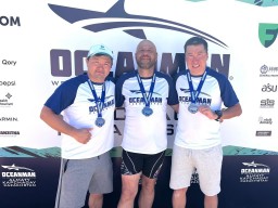 Кокшетауцы преодолели международный заплыв «Oceanman»