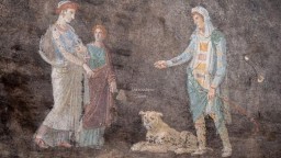 Новые раскопки в Помпеях: археологи нашли потрясающие фрески