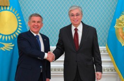 Президент Касым-Жомарт Токаев провел встречу с Президентом Татарстана Рустамом Миннихановым