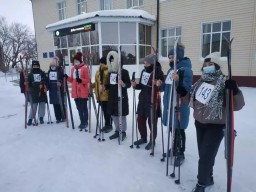 В Акмолинской области прошли соревнования по зимним видам спорта
