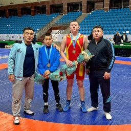 Акмолинский борец выиграл международный турнир в Азербайджане