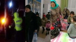Акмолинские полицейские помогли  замерзающим пассажирам международного рейса