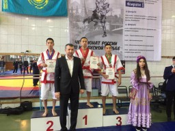 Акмолинец стал чемпионом России по қазақ күресі в Москве