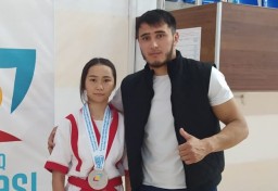 Уроженка села Симферополь стала серебряным призером кубка РК по қазақ күресі