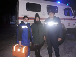 Спасатели Акмолинской области оказали помощь беременной женщине