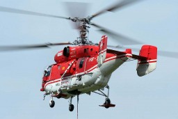 В США столкнулись два пожарных вертолета