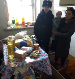 В дни празднования Наурыз – Мейрамы акмолинские полицейские посетили пять многодетных семей