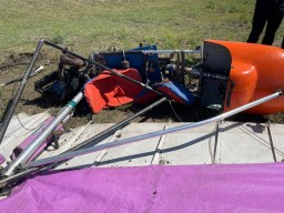 Полет на самодельном дельтаплане едва не привел к трагедии в Кокшетау