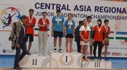 Акмолинская бадминтонистка стала чемпионкой Центральной Азии